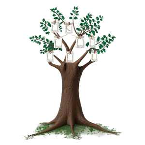 Family Reunion Memory Tree Png 06212024 PNG image