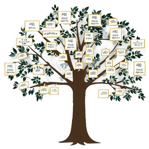 Family Reunion Memory Tree Png 06212024 PNG image