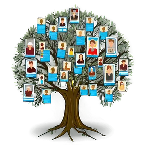 Family Reunion Tree Of Memories PNG And