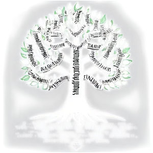 Family Reunion Tree With Quotes PNG Stg