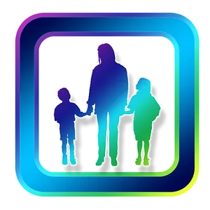 Family Silhouette Icon