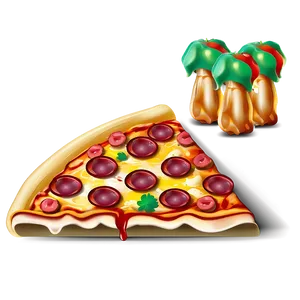 Family Size Pizza Vector PNG Crp PNG