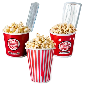 Family Size Popcorn Bucket Combo PNG 06132024
