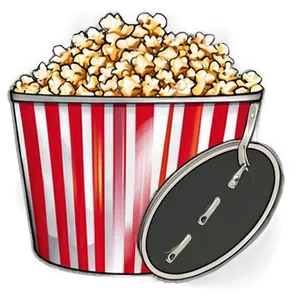 Family Size Popcorn Bucket Combo PNG Dte