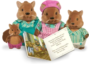 Familyof Squirrels Reading Book.png