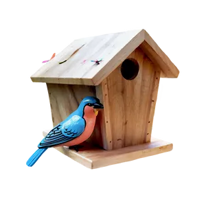 Fancy Birdhouse PNG Qox61 PNG
