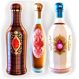 Fancy Bottle PNG 68