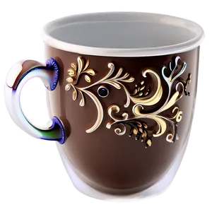 Fancy Coffee Cup PNG 88