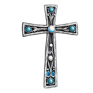 Fancy Cross Sketch PNG Qmr
