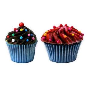 Fancy Cupcake PNG 05032024