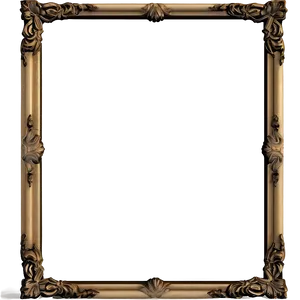 Fancy Decorative Frame PNG 65