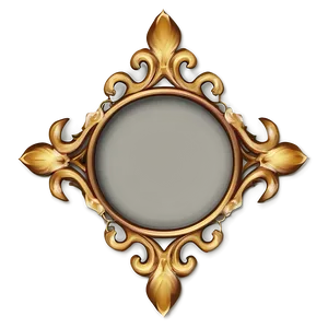 Fancy Decorative Frame PNG Ssj