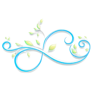 Fancy Flourish Line Artwork Png 06122024 PNG image