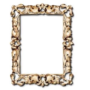 Fancy Frame Border PNG 06262024