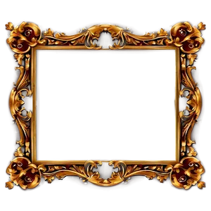 Fancy Frame Border PNG 26