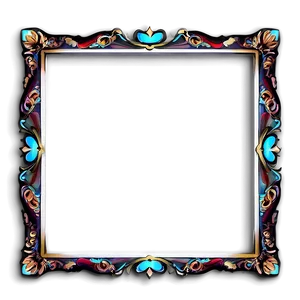 Fancy Frame Border PNG 96