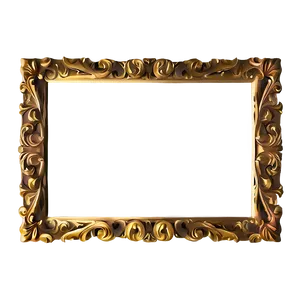 Fancy Frame Border PNG Nst65 PNG