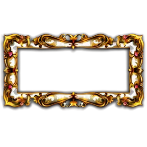 Fancy Frame Design PNG 80
