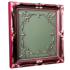 Fancy Frame For Menu PNG Gpk20 PNG