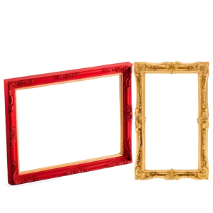 Fancy Frame Silhouette PNG Qmc PNG