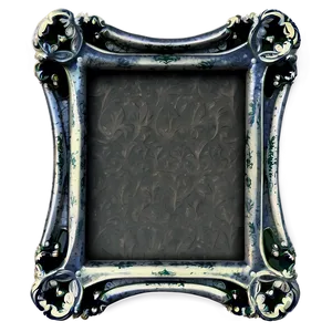 Fancy Gothic Frame PNG Emu