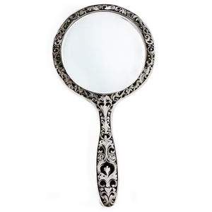 Fancy Hand Mirror PNG 06212024 PNG