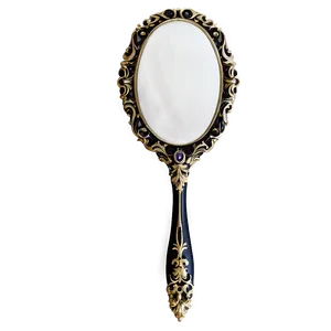 Fancy Hand Mirror PNG 06212024