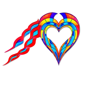 Fancy Heart Doodle Png 06262024 PNG image