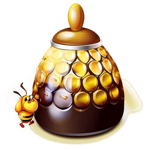 Fancy Honey Pot PNG Yup