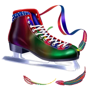 Fancy Ice Skates Png 06122024 PNG image