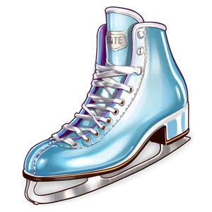 Fancy Ice Skates PNG 49