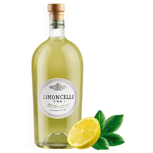 Fancy Limoncello Bottle PNG Seh PNG
