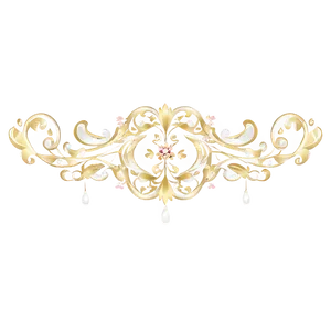 Fancy Line Wedding Decor Png Khx86 PNG image