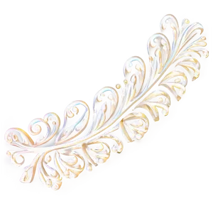 Fancy Line Wedding Decor PNG Qck76