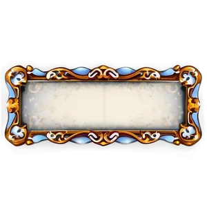 Fancy Name Plate Png 06122024 PNG image