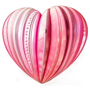 Fancy Pink Heart Emoji PNG Cvf
