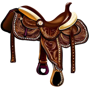 Fancy Saddle PNG 06292024