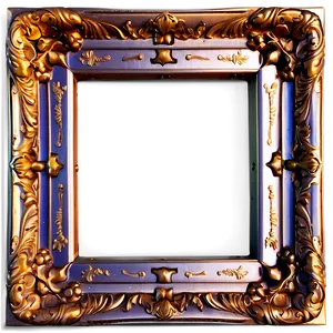 Fancy Square Frame Png Nxj PNG image