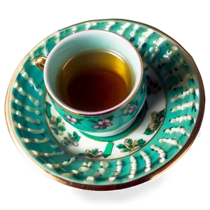 Fancy Tea Cup Transparent PNG 19
