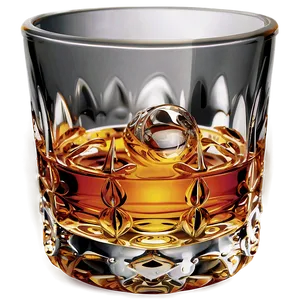 Fancy Whiskey Glass PNG 41 PNG