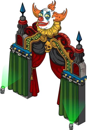 Fantastical Clown Mech Suit
