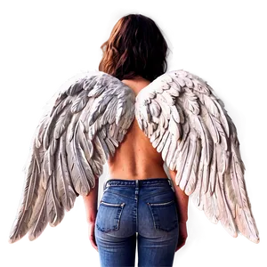 Fantasy Angel Wings Art PNG 05042024