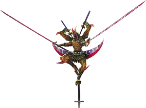 Fantasy Archer Balancingon Sword PNG image