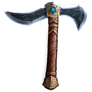 Fantasy Axe Illustration Png Bwa47 PNG image