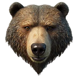 Fantasy Bear Face PNG Wwh46 PNG