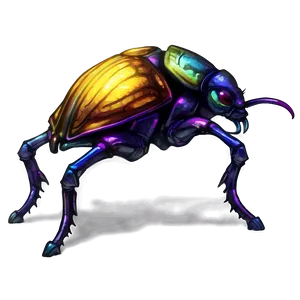 Fantasy Beetle Creature PNG 18