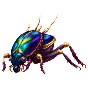 Fantasy Beetle Creature PNG 93