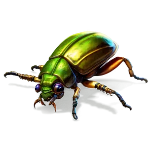 Fantasy Beetle Creature PNG Xhv33