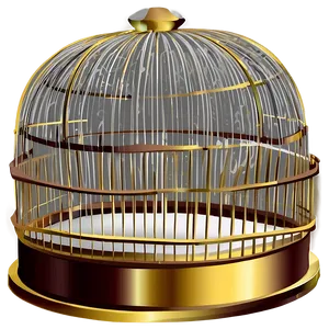 Fantasy Bird Cage PNG Dcj