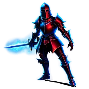 Fantasy Black Knight Art Png 06272024 PNG image